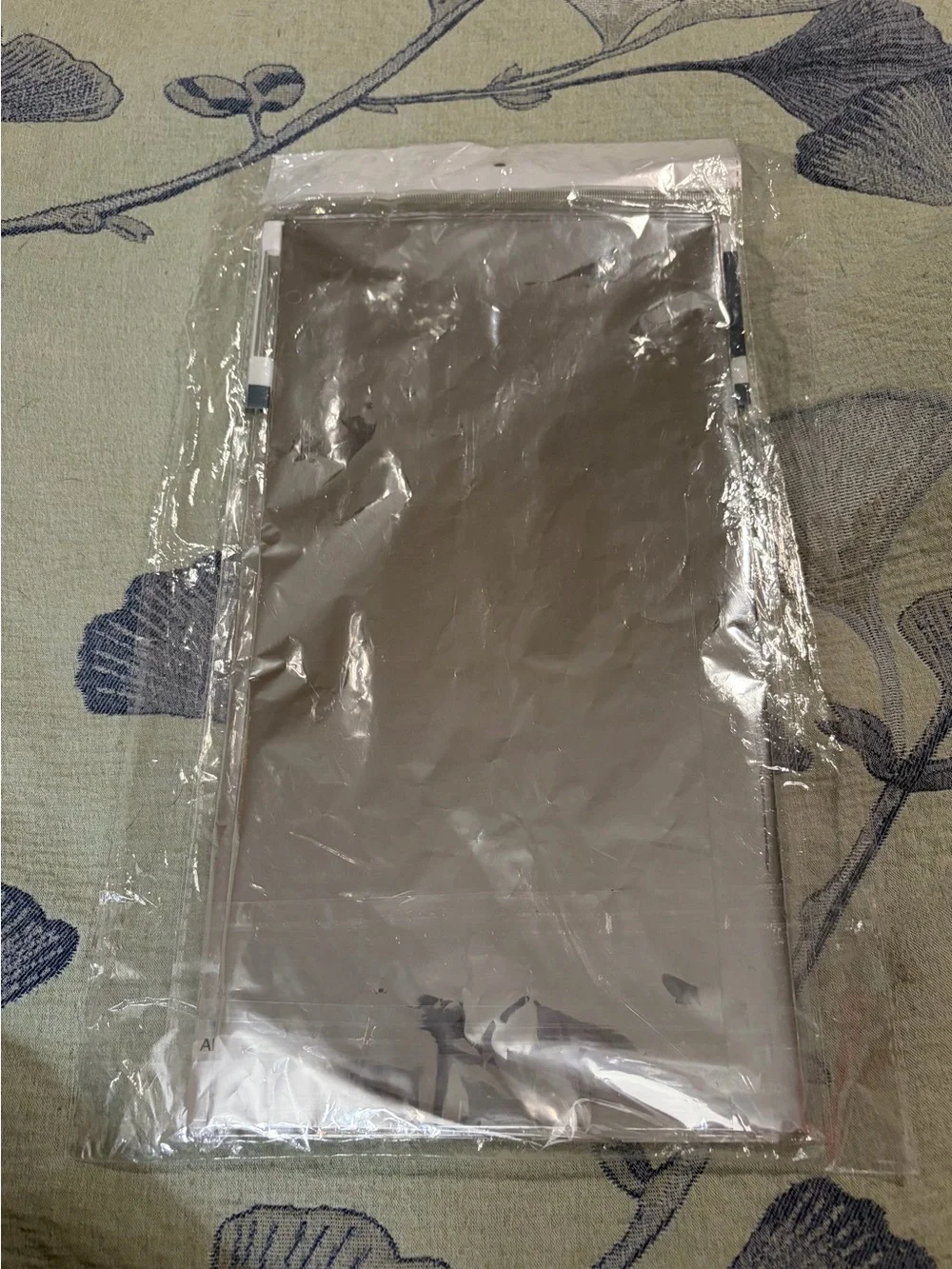 Silver Metallic Plastic Tablecloth 54x72 Reusable Waterproof Party Cover